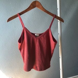 Cropped tank top
